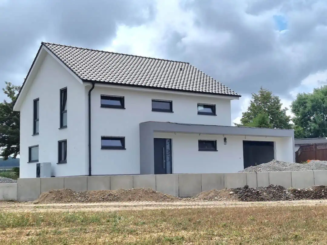 Neubau Eines Einfamlienhauses Mit Integrierter Garage In Erwitte (Satteldach)